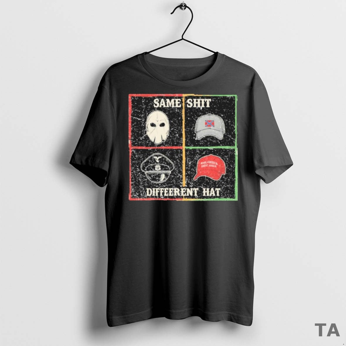 Top Same Shit Different Hat Stop The Fascist Circus T Shirt Sweater