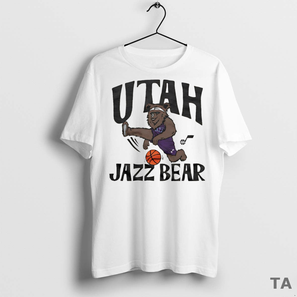 Top Utah Jazz Jazz Bear T Shirt Sweater