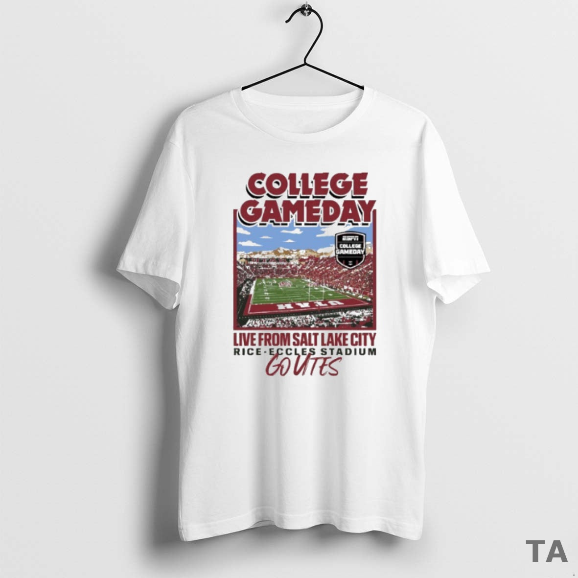 Top Utah Utes 2025 College Gameday Live From Salt Lake City T Shirt Sweater