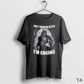 Top Wolf Dont Touch Me Kitten Im Edging T Shirt Sweater