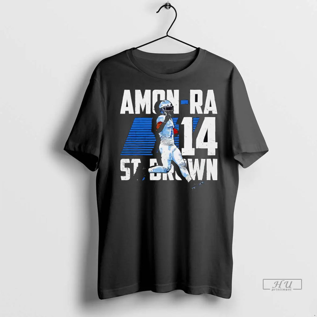 Trending Amon Ra St Brown Detroit Player Name T Shirts
