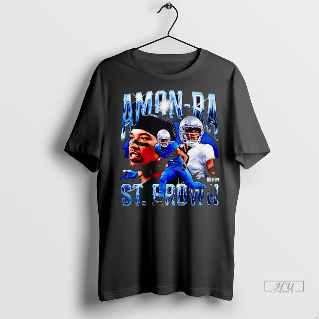 Trending Amon Ra St Brown Detroit Vintage T Shirts