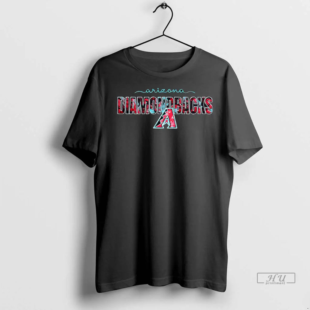 Trending Arizona Diamondbacks Floral Graphic Baseball T Shirts
