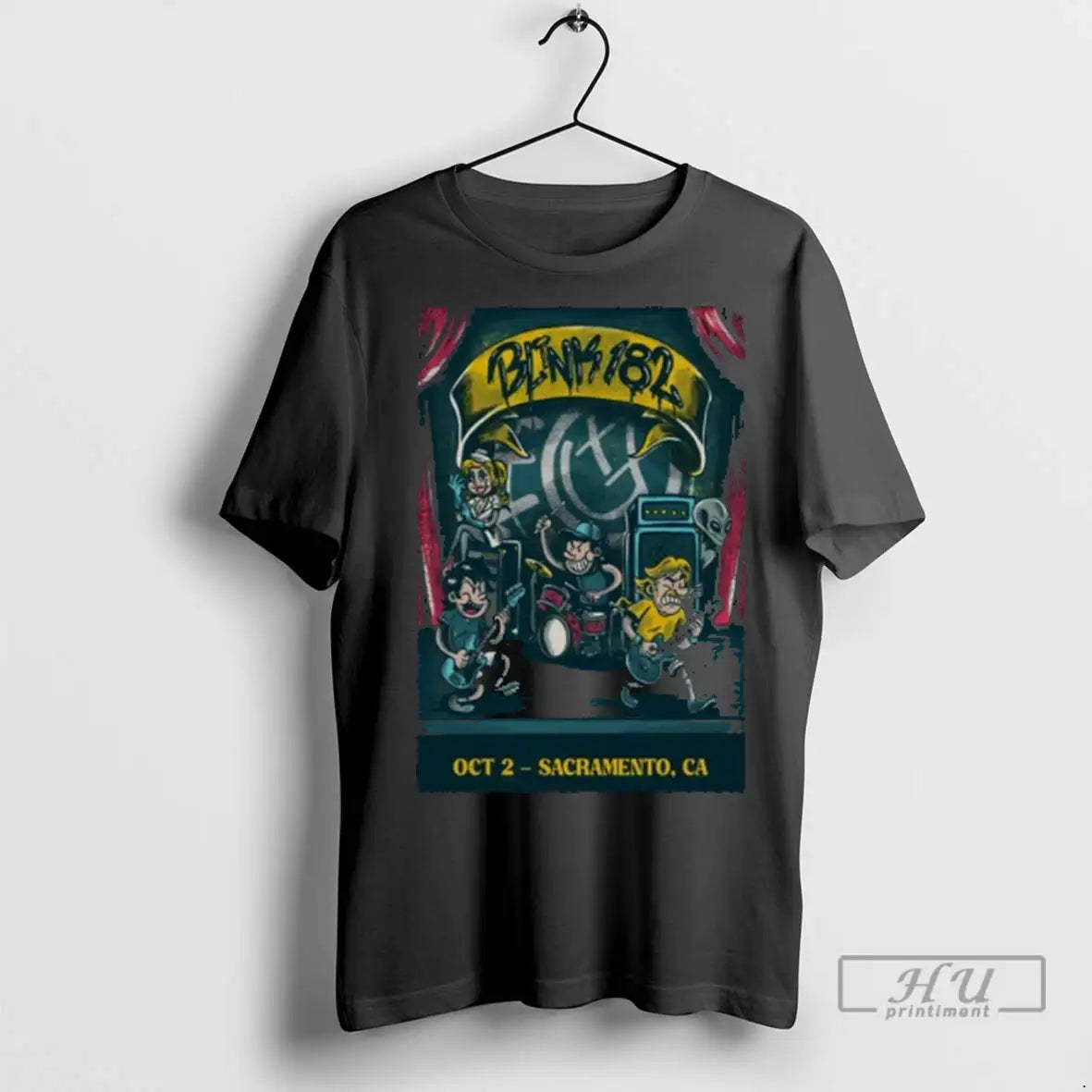 Trending Blink 182 Oct 2 2025 Aftershock Festival Show T Shirts