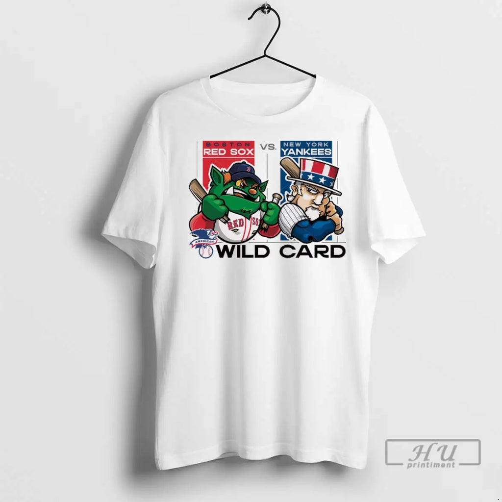 Trending Boston Red Sox Vs New York Yankees 2025 Mlb American League Wild Card Mascots