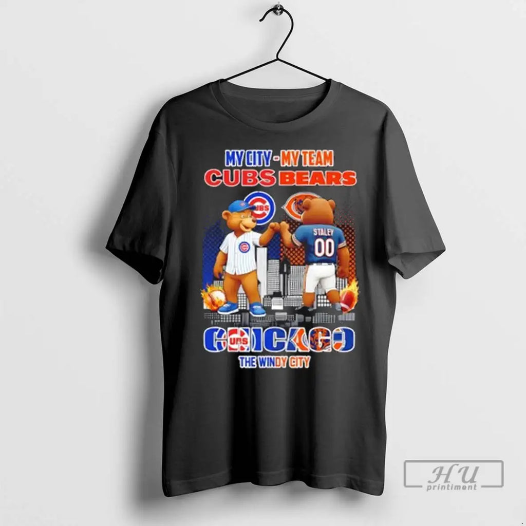 Trending Chicago Sports The Windy City Cubs X Bears My City My Team Skyline
