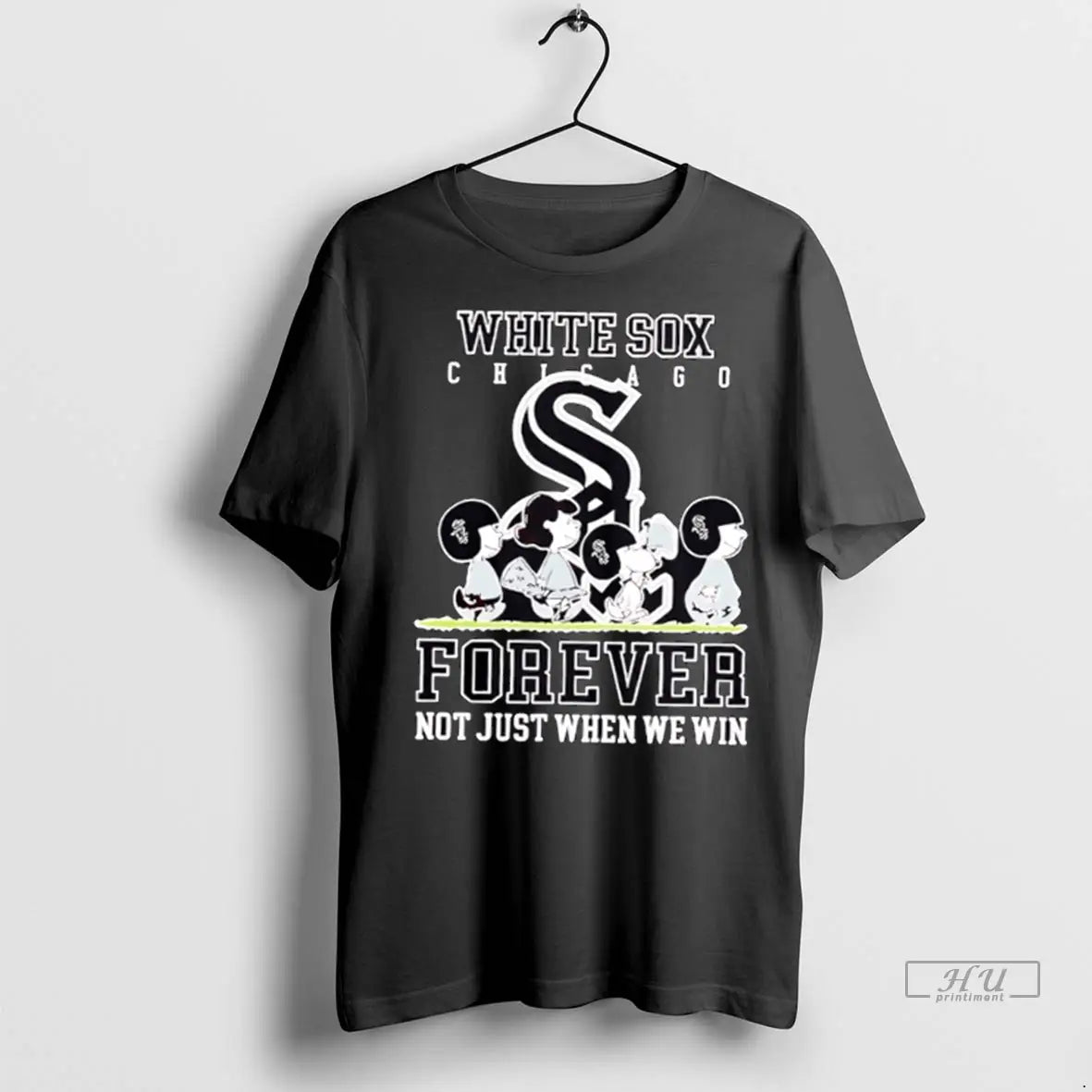 Trending Chicago White Sox X Peanuts Forever Not Just When We Win T Shirt