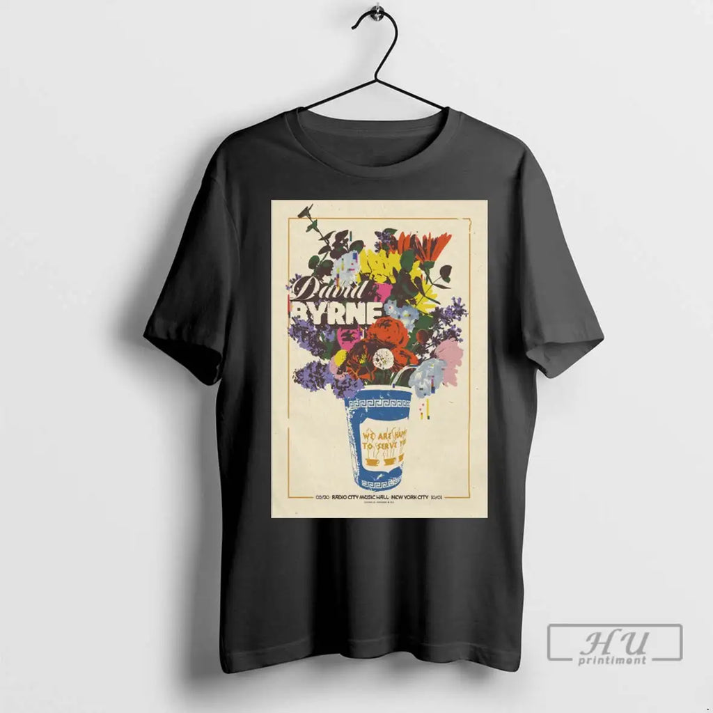 Trending David Byrne Radio City Music Hall New York City September 30 2025 T Shirts