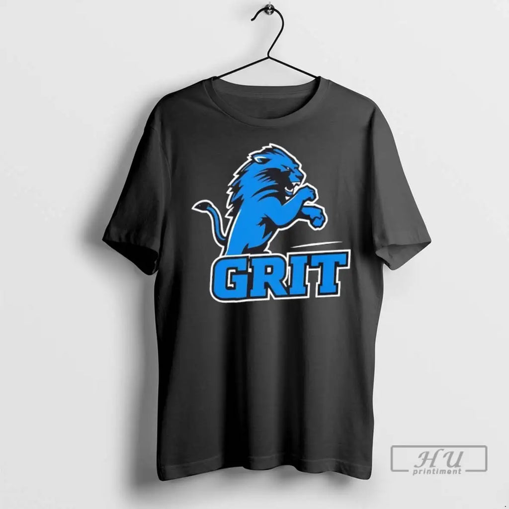 Trending Detroit Lions Football Grit Logo T Shirts