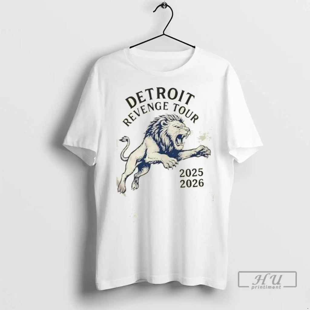 Trending Detroit Lions Revenge Tour 2025 2026 T Shirts