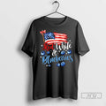 Trending Erika Kirk Red White And Blueberries American Flag T Shirts