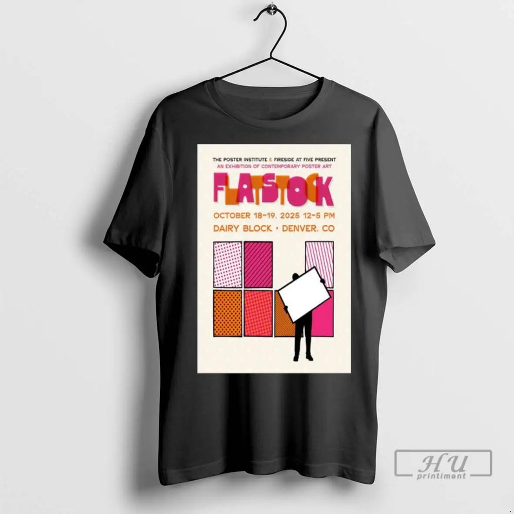 Trending Flatstock Denver Co October 18 19 2025 Concert Long Sleve T Shirts