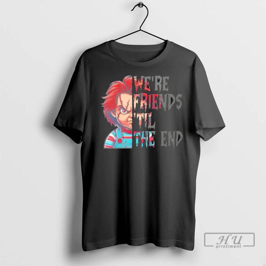Trending Friends Til The End Creepy Doll Horror Movie Halloween T Shirts