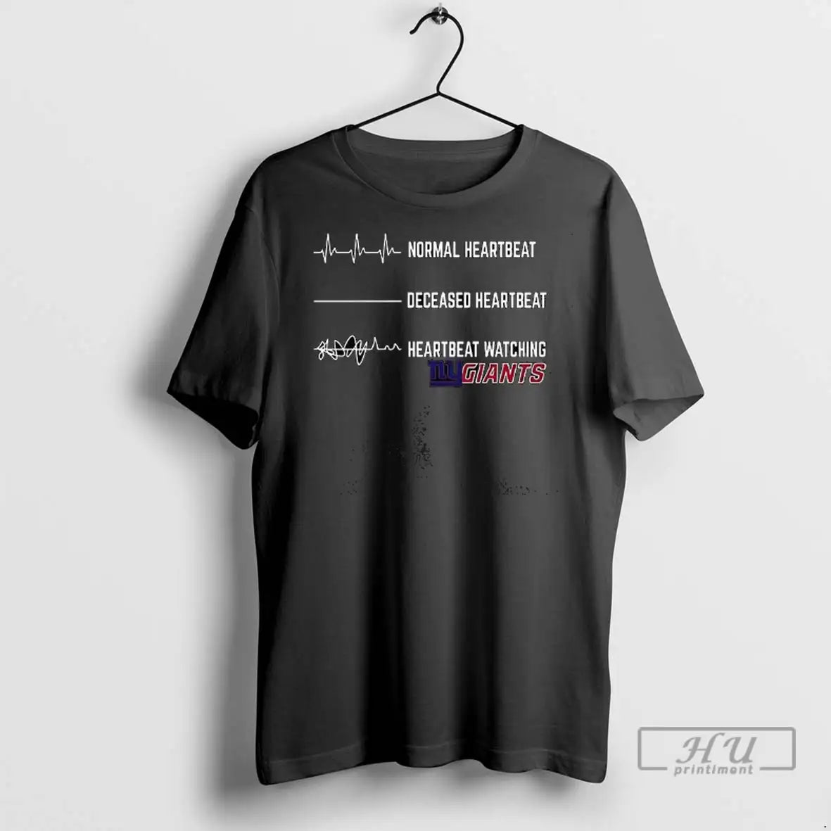 Trending Heartbeat Watching New York Giants T Shirts