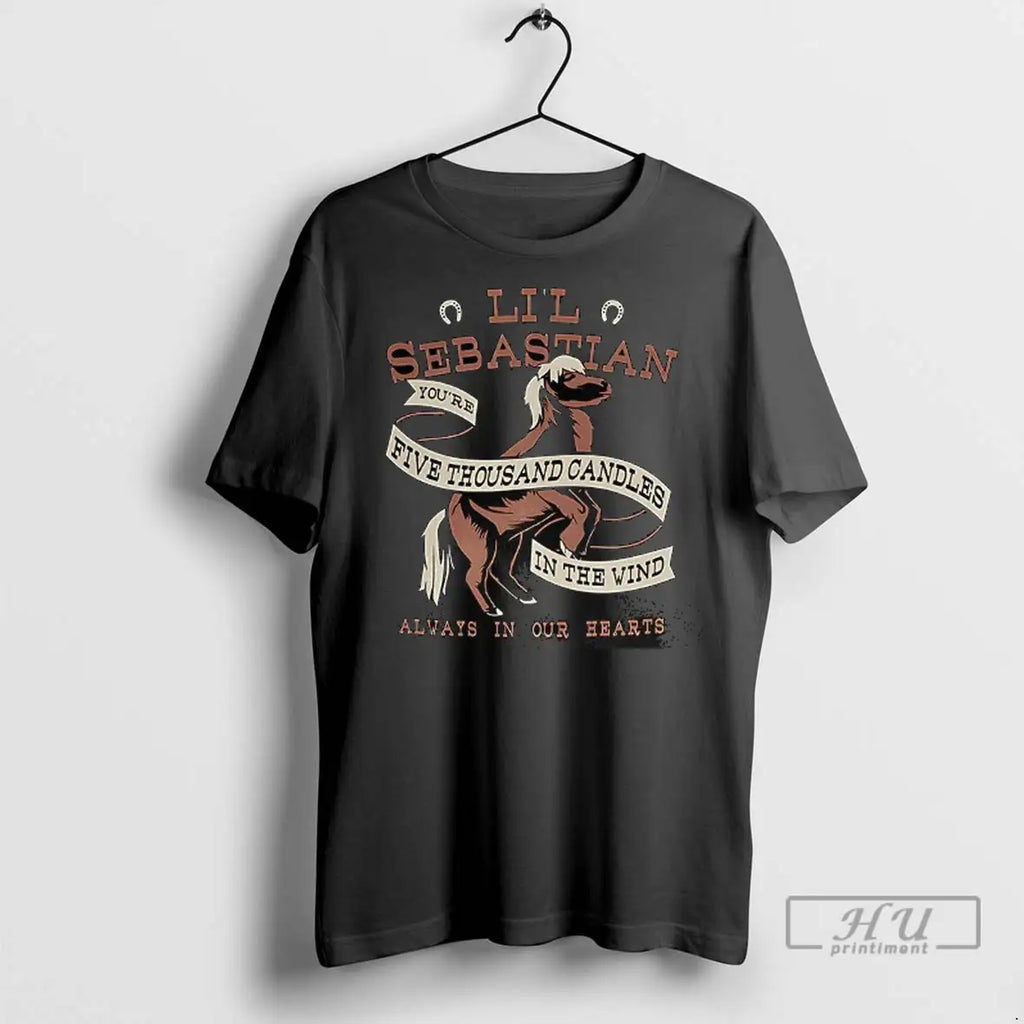 Trending Horse Lil Sebastian Always In Our Hearts T Shirts