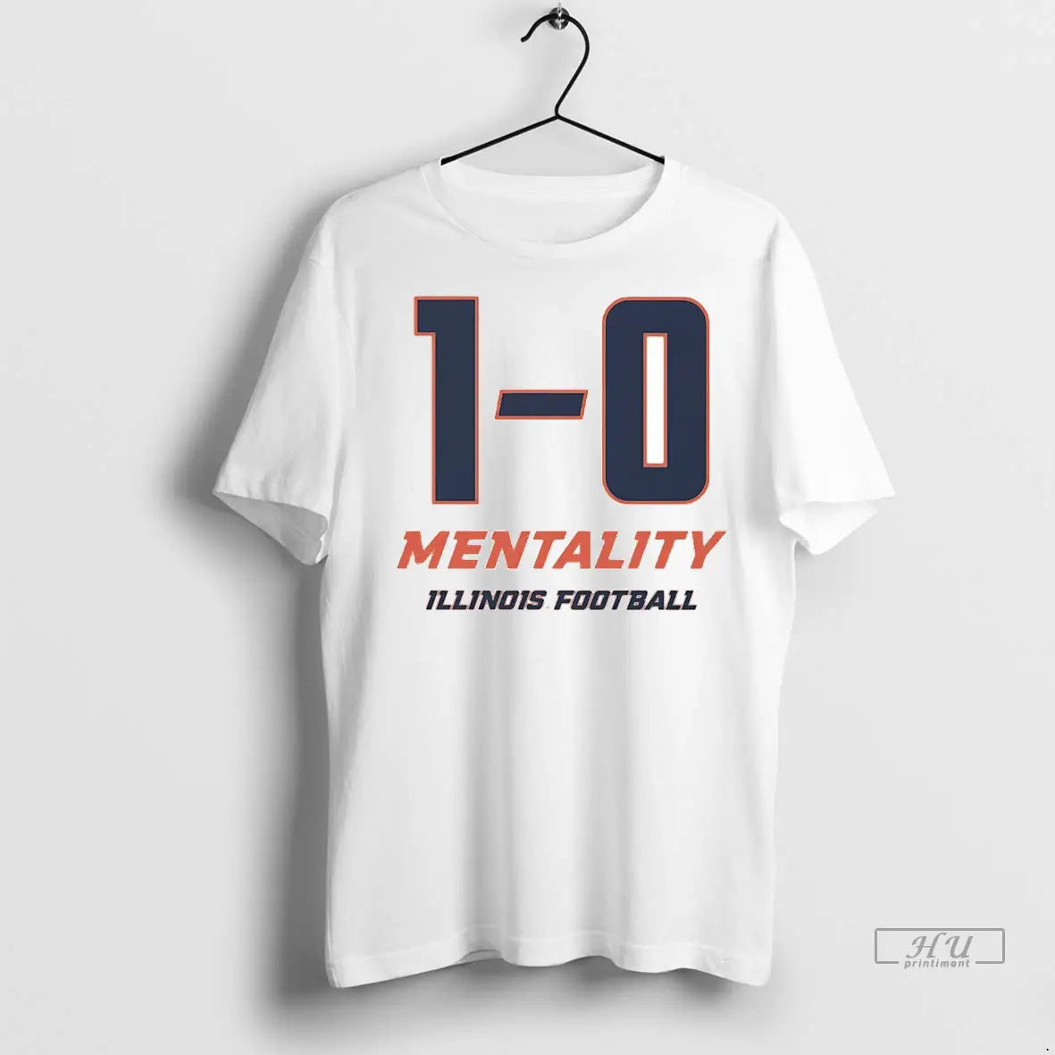 Trending Illinois Football 1 0 Mentality T Shirt