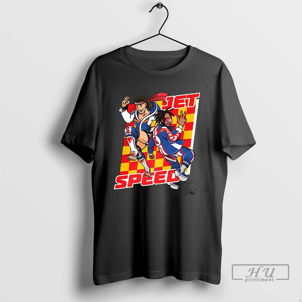 Trending Jet Speed Fighter Street Style Graphic T Shirts