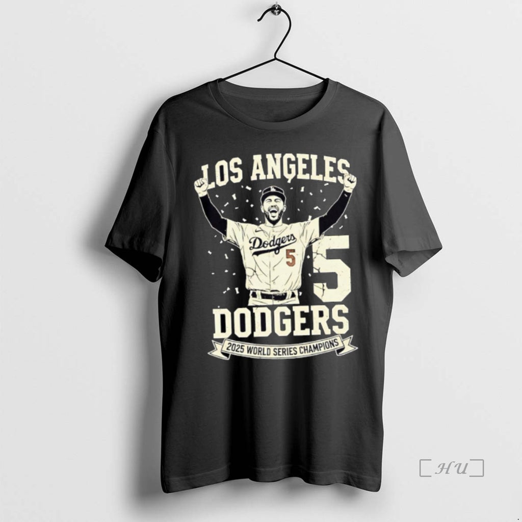 Trending Los Angeles Dodgers Freddie Freeman 2025 World Series Champions T Shirt Sweater