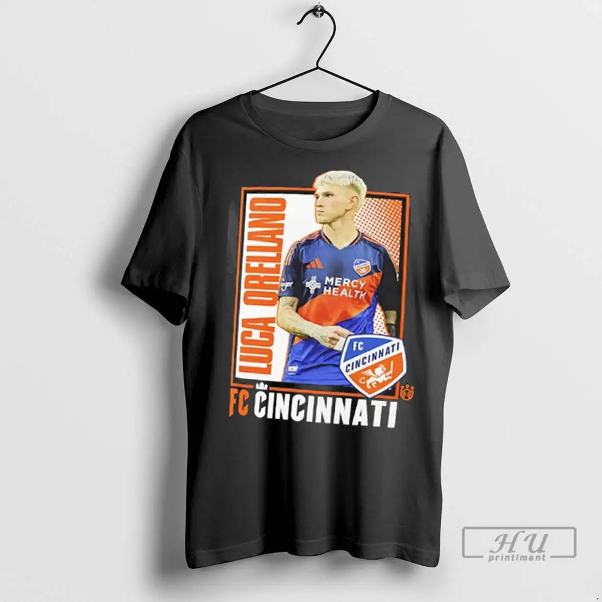 Trending Luca Orellano Fc Cincinnati 2025 Player Graphic T Shirts