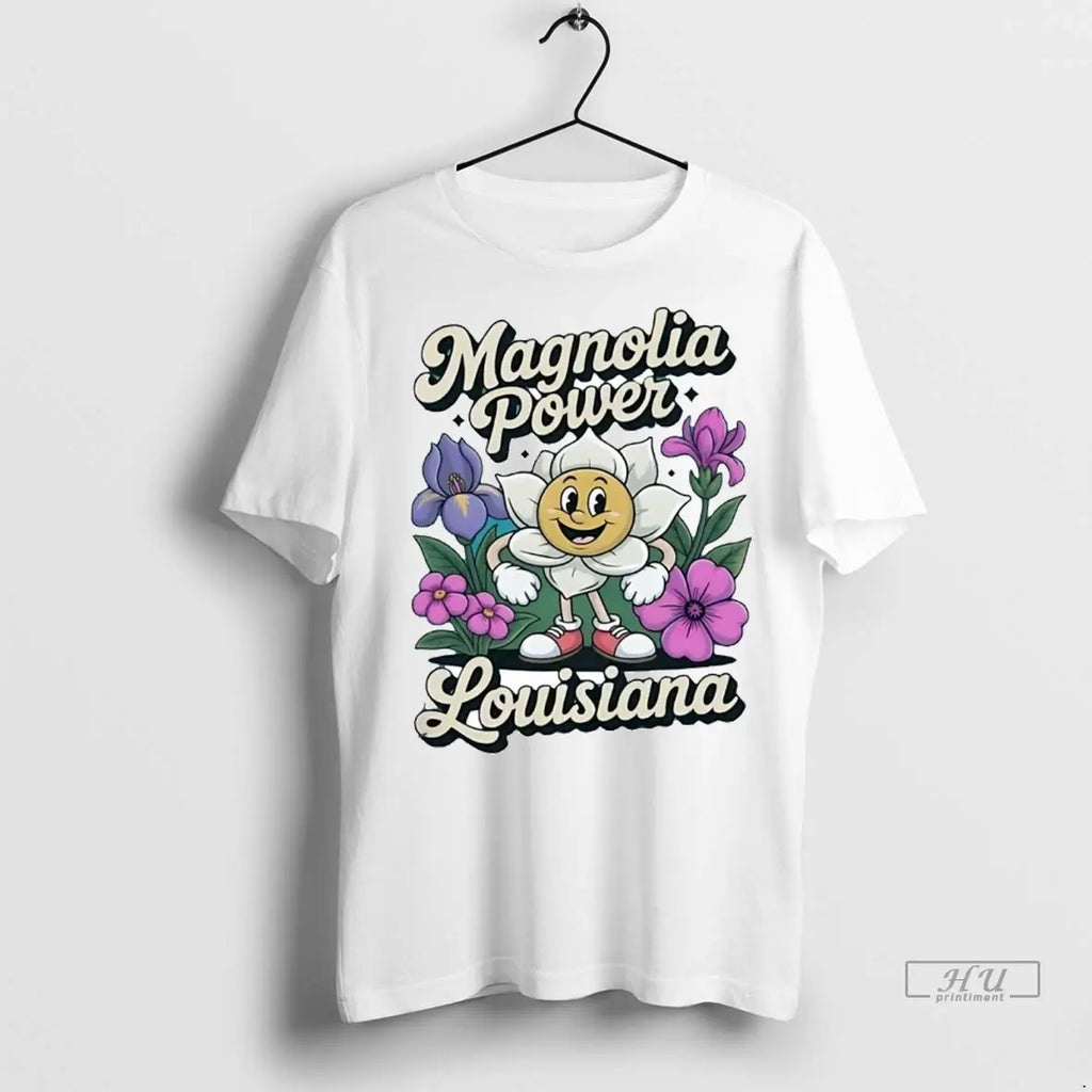 Trending Magnolia Power Louisiana T Shirt