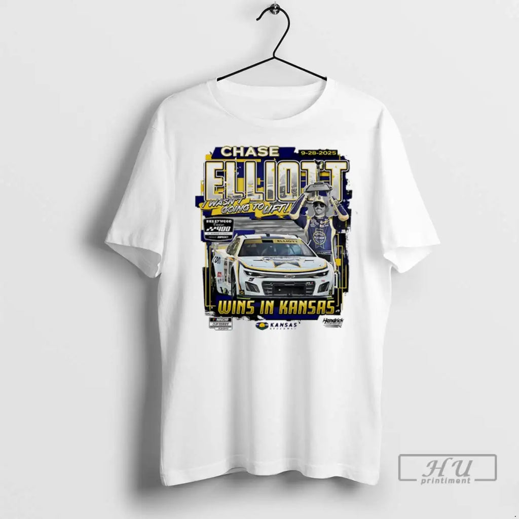 Trending Mens Chase Elliott I Wasnt Going To Lift 2025 Hollywood Casino 400 Race Winner