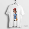 Trending Mike Schmidt Caricature Philadelphia Phillies Goat T Shirt