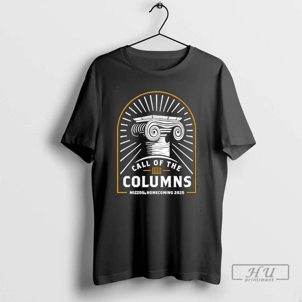Trending Mizzou Tigers Homecoming 2025 Call Of The Columns Tee T Shirts