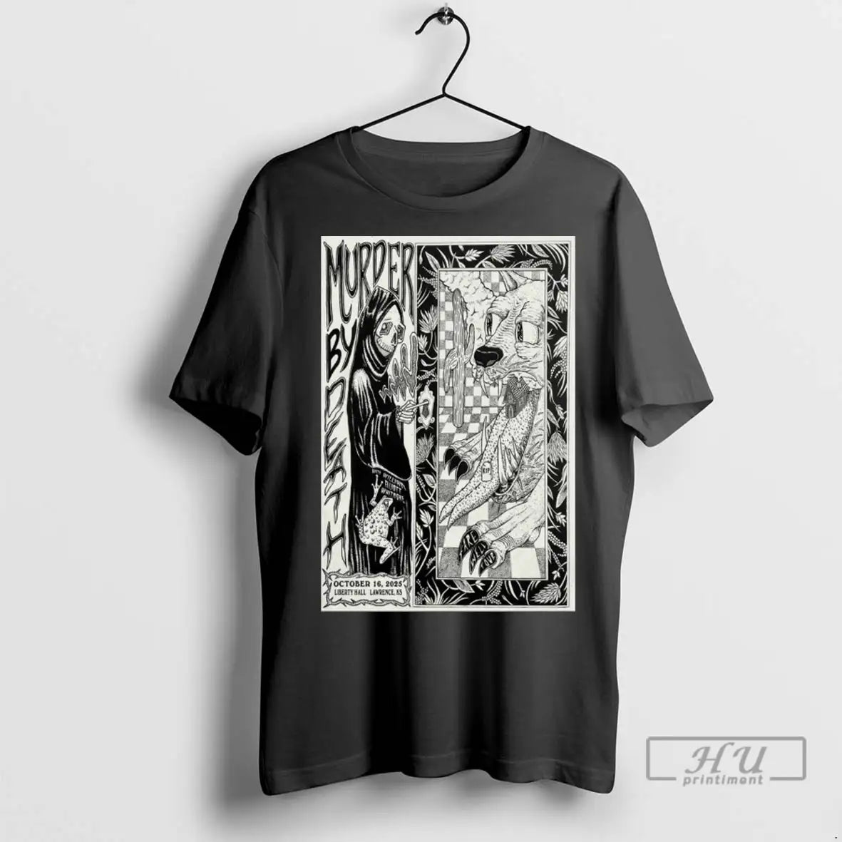 Trending Murder By Death Liberty Hall Lawrence Ks October 16 2025 T Shirts