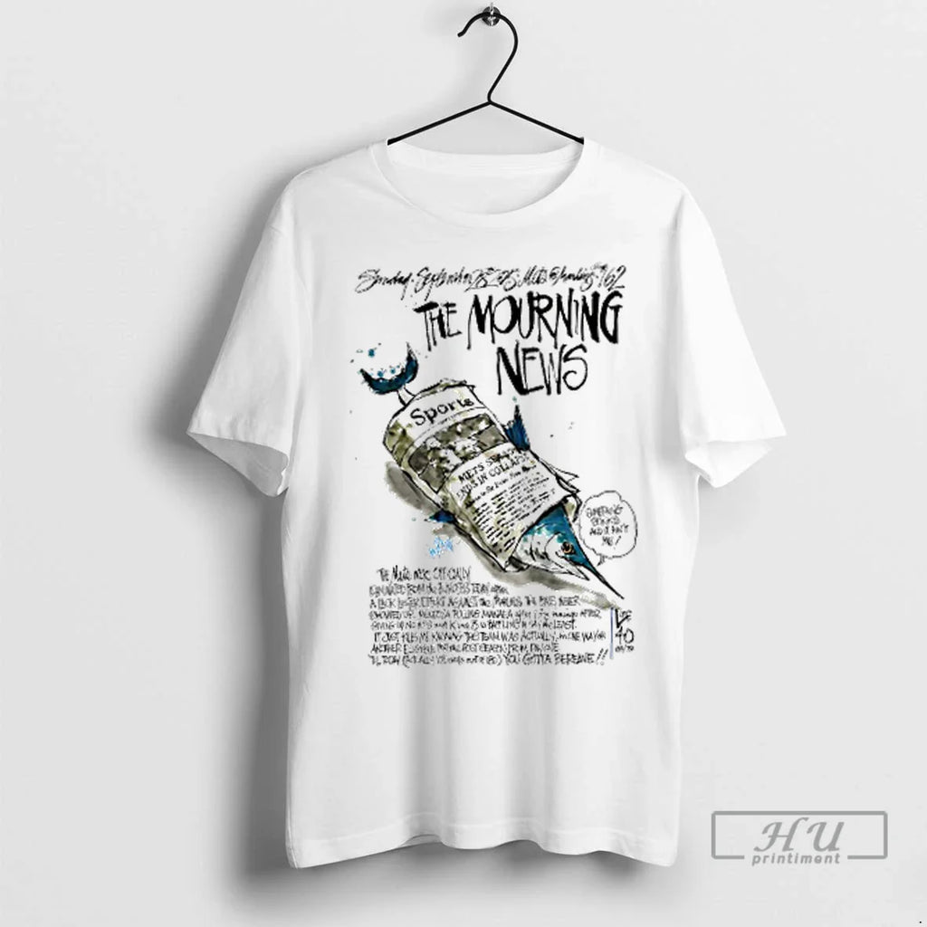 Trending New York Mets The Mourning News T Shirts