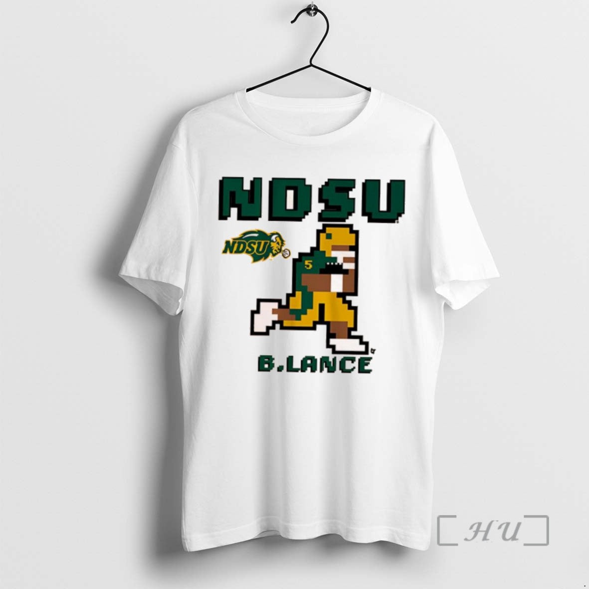 Trending North Dakota State Football Bryce Lance Retro Graphic Logo Tee Shirts Sweater