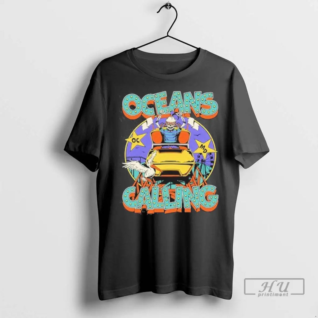 Trending Oceans Calling Festival Rollercoaster Lineup 2025 T Shirts
