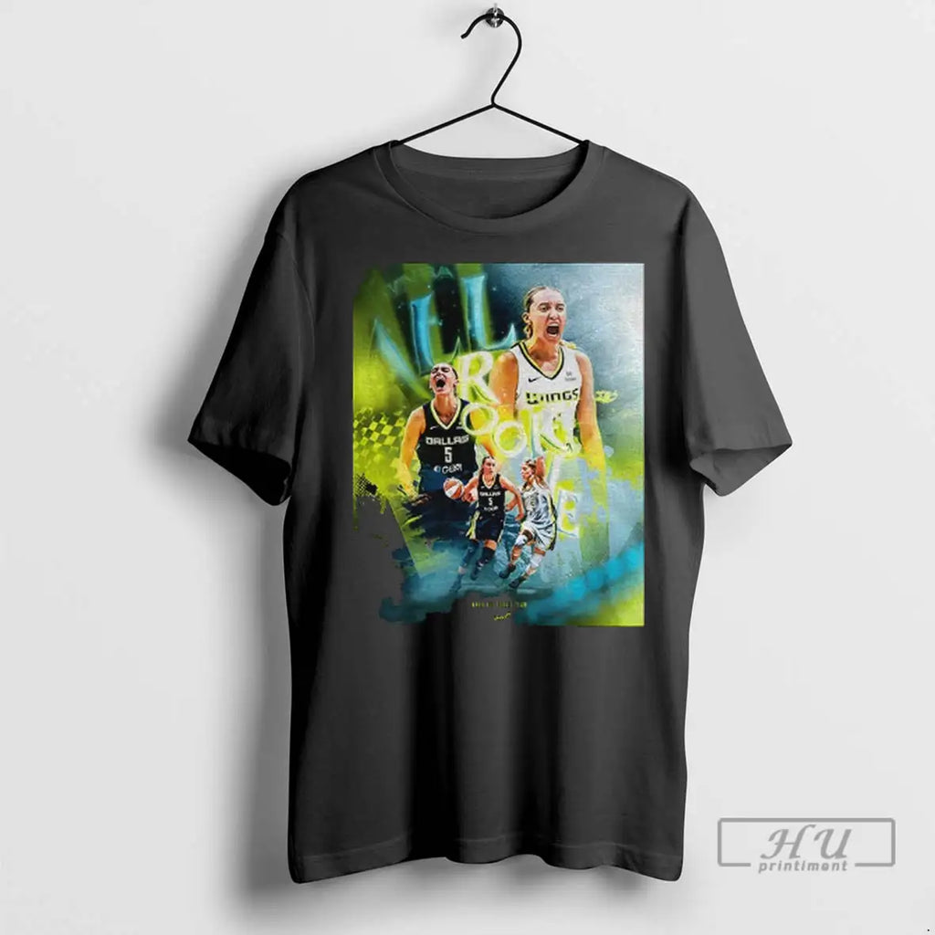 Trending Paige Bueckers Dallas Wings Wnba All Rookie Team 2025 T Shirts