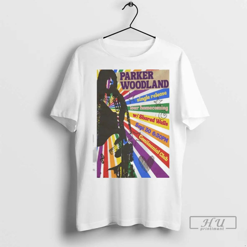 Trending Parker Woodland Continental Club Austin Sept 30 2025 Ladies T Shirts