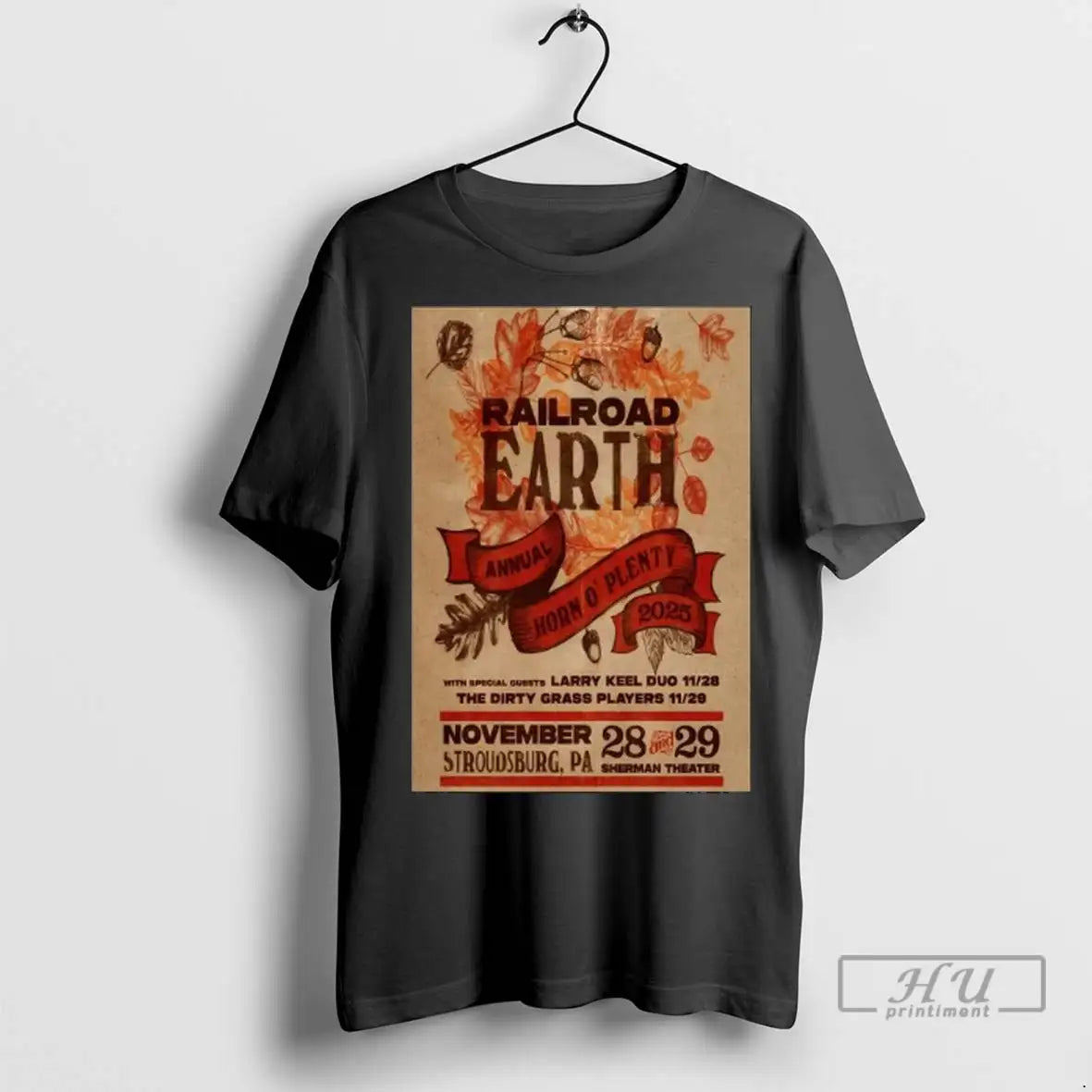 Trending Railroad Earth Sherman Theater In Stroudsburg Pa November 28 29 2025 Long Sleve