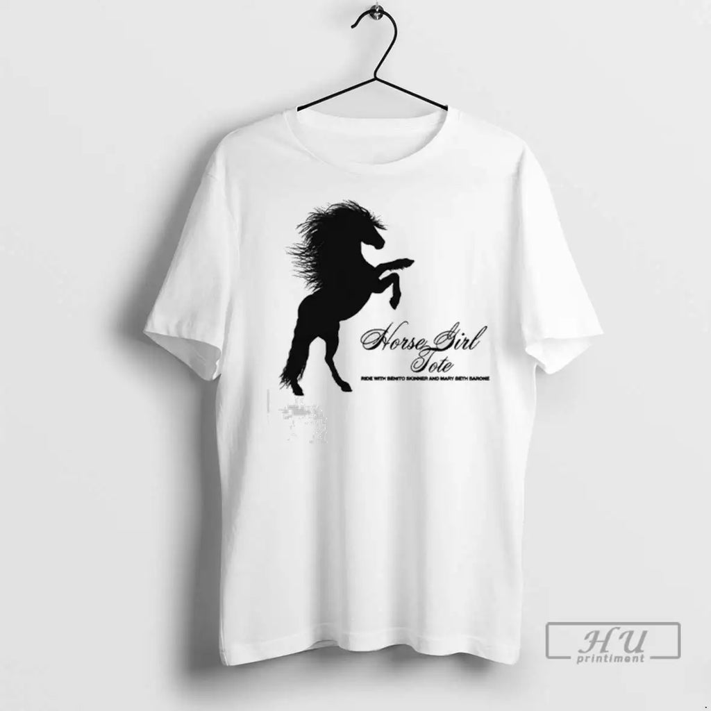 Trending Ride Horse Girl Jote Ladies T Shirts