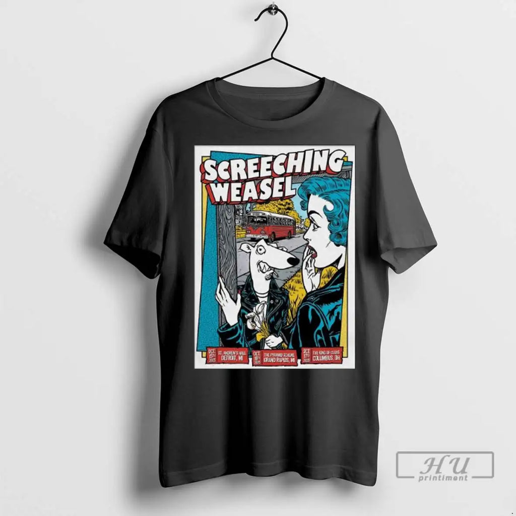 Trending Screeching Weasel October 15 2025 Saint Andrews Hall Detroit Mi Long Sleve T Shirts