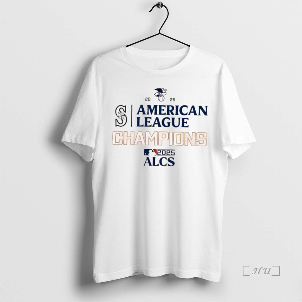 Trending Seattle Mariners Fanatics 2025 American League Champions Locker Room T Shirt Sweater