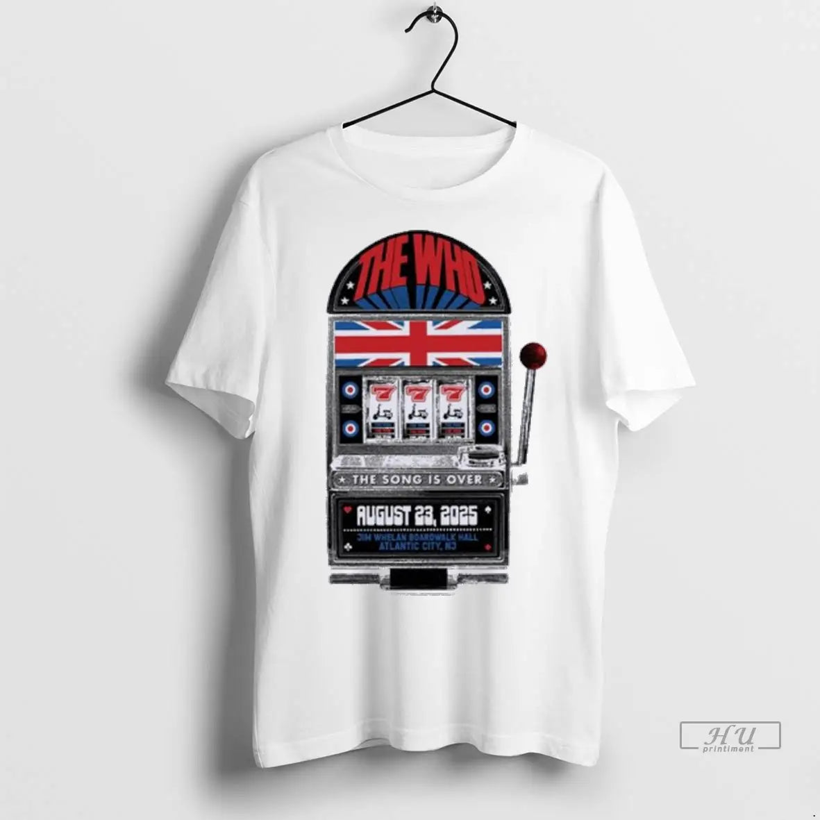 Trending The Who Band Atlantic City Nj 2025 Event T Shirt