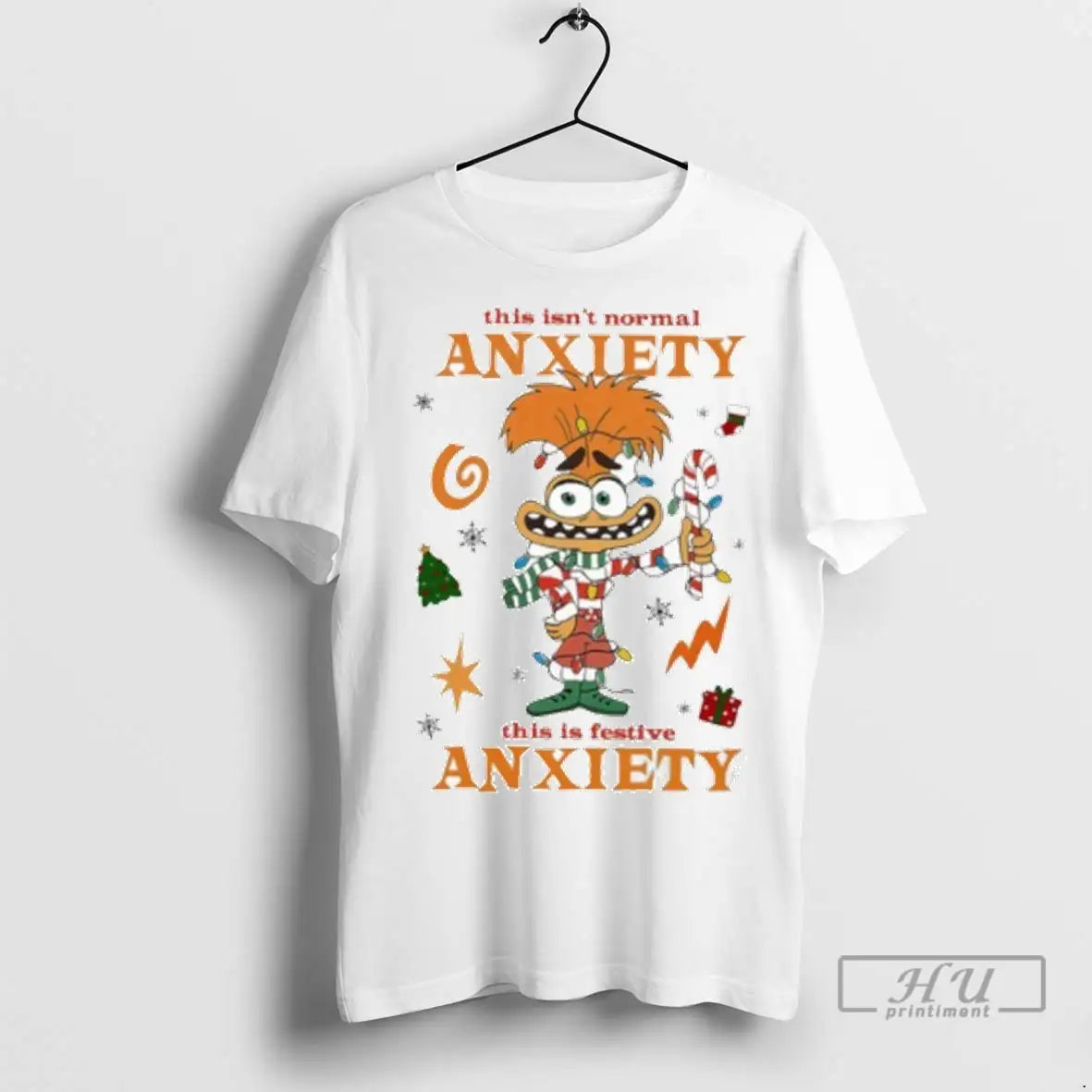 Trending This Isnt Normal Anxiety This Is Festive Anxiety T Shirts