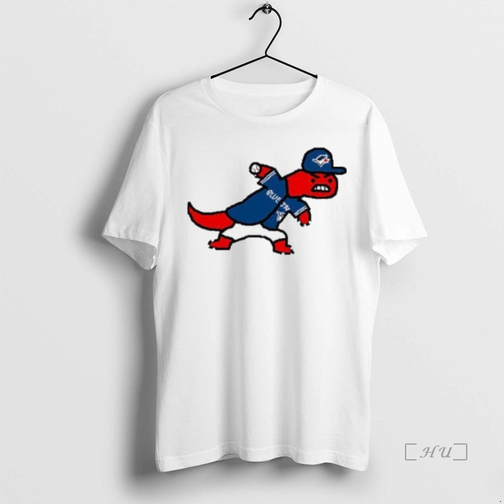 Trending Toronto Raptors X Blue Jays Collab Paint Logo T Shirt Sweater