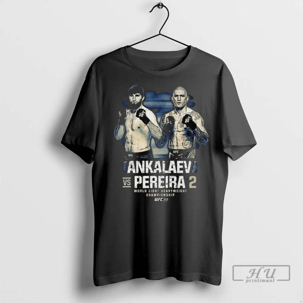 Trending Ufc 320 Ankalaev Vs Pereira 2 Bitmap Long Sleve T Shirts