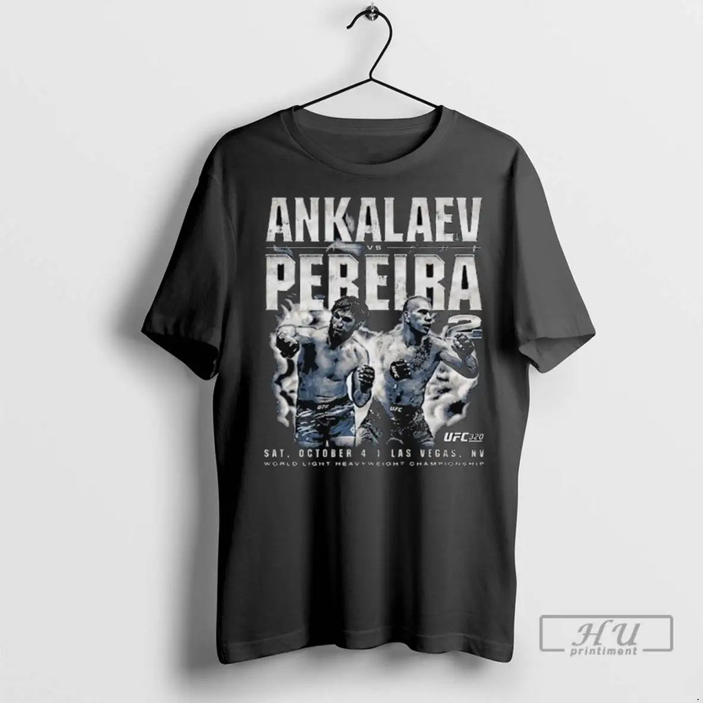 Trending Ufc 320 Ankalaev Vs Pereira 2 Vintage Long Sleve T Shirts