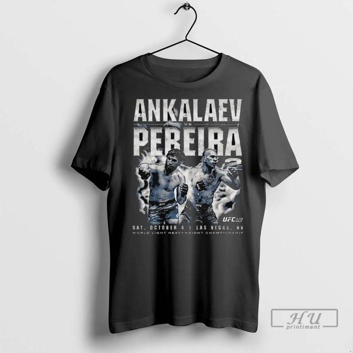 Trending Ufc 320 Ankalaev Vs Pereira 2 Vintage Long Sleve T Shirts