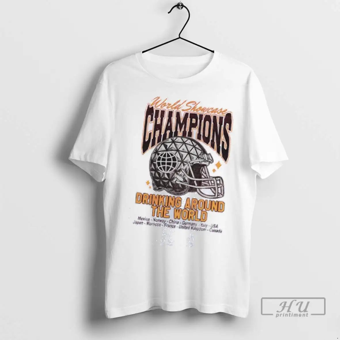 Trending World Showcase Champions Kc Variant Drinking Around The World T Shirts