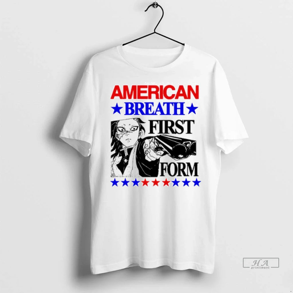 Trendy American Breath First Form Shirt Sweater