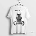 Trendy Antifa Escalator Dont Tread On Me Vintage Shirt Sweater