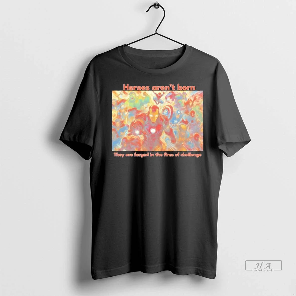 Trendy Avengers Heroes Arent Born They Are Forged In The Fires Of Challenge Shirt Sweater