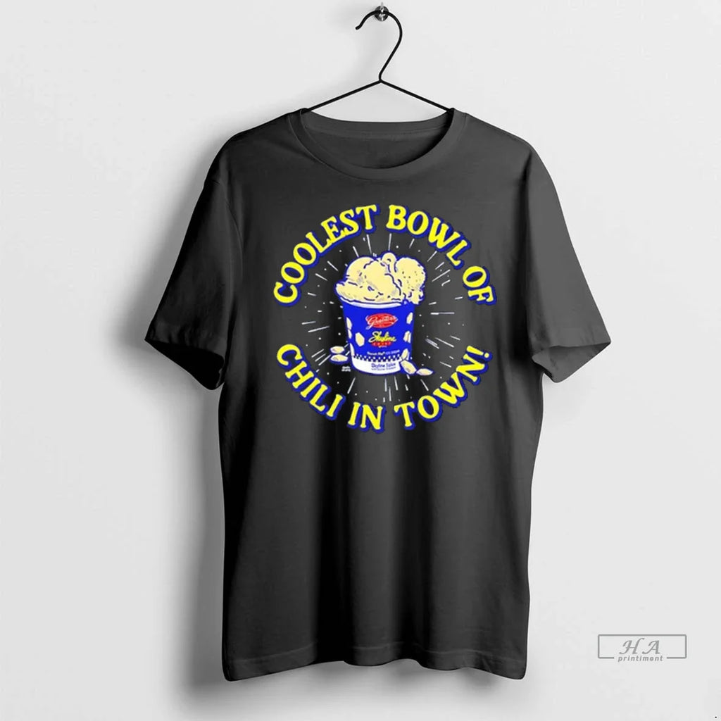 Trendy Coolest Bowl Of Chili In Town Graeters Skyline Ice Cream Shirt Sweater