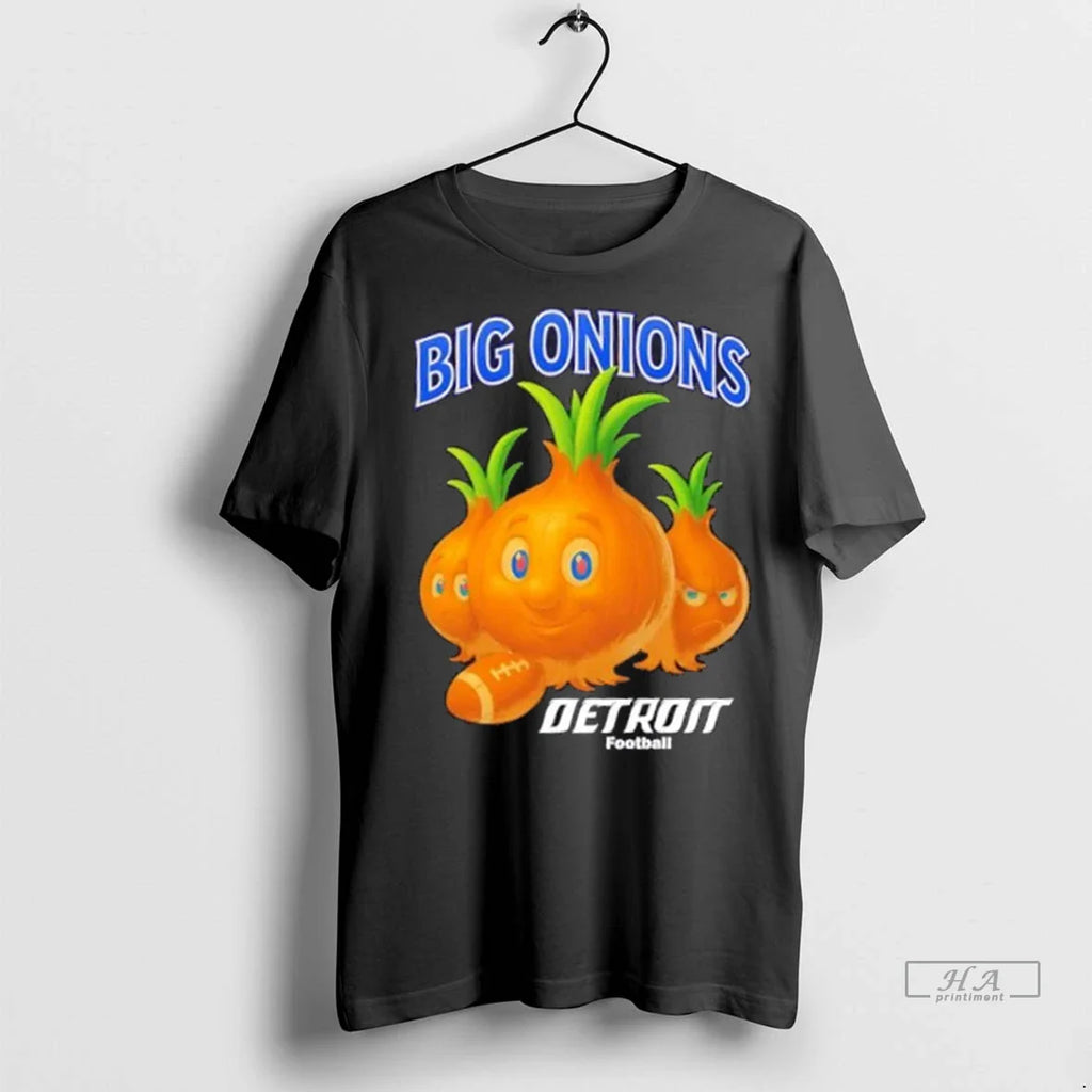 Trendy Detroit Lions Big Onions Football Shirt Sweater
