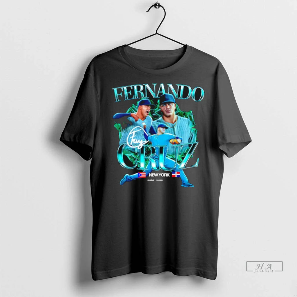 Trendy Fernando Cruz New York Yankees Player Collage Shirt Sweater
